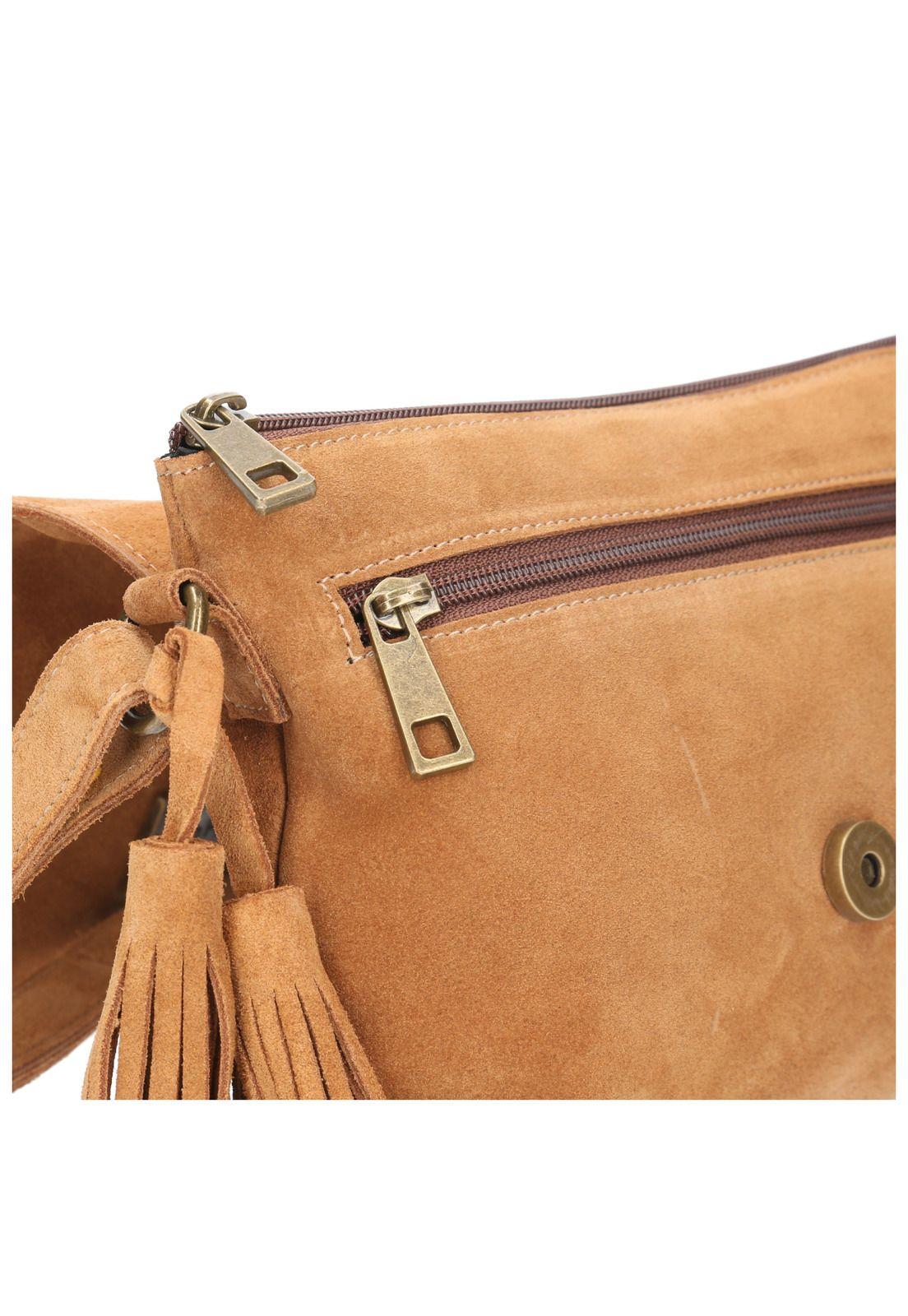 Cartera Mujer Linton Cross Café-5