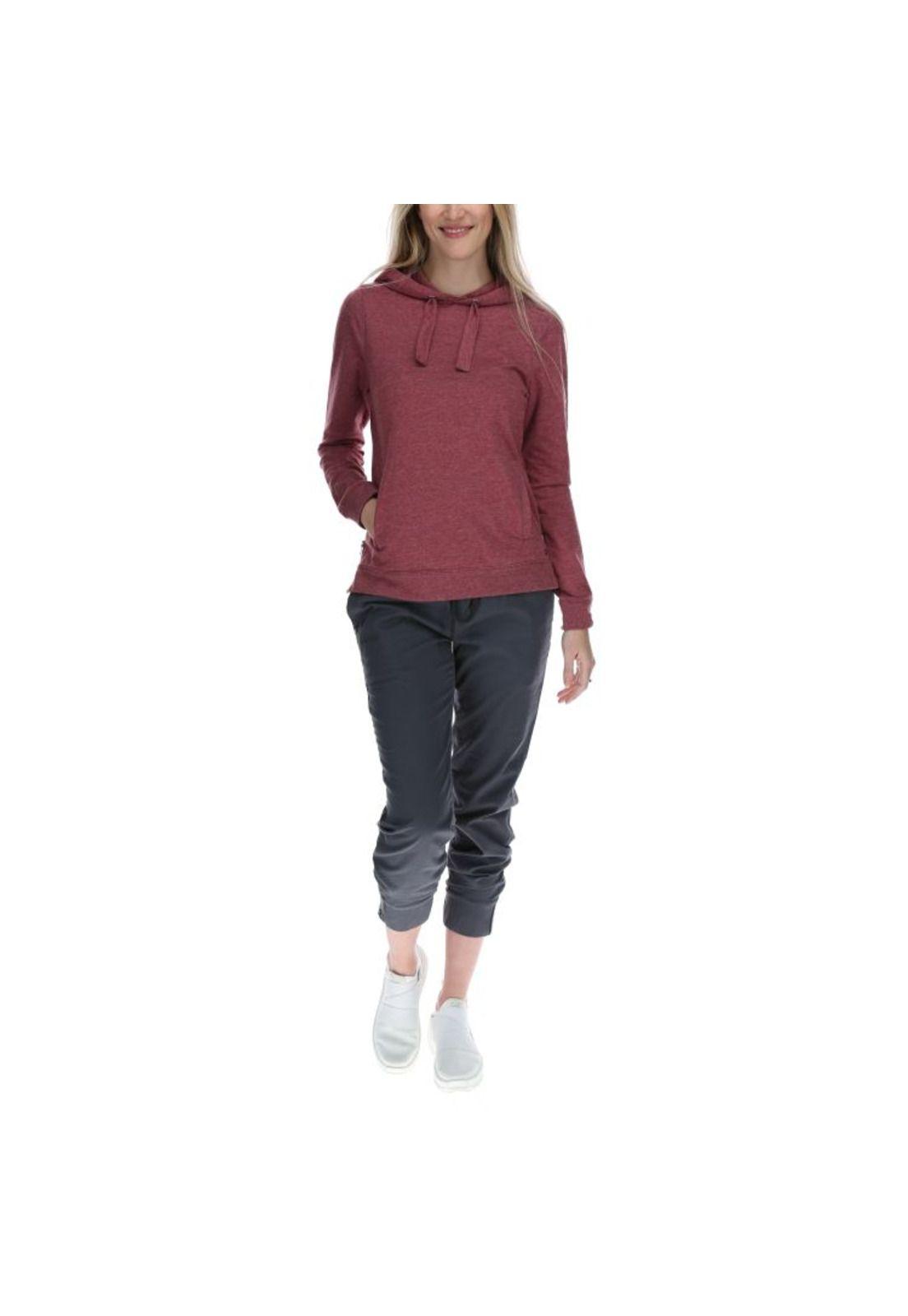 Poleron Mujer Maisie Sweatshirt Burdeo-4