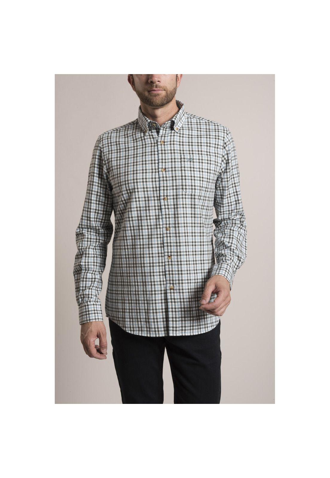 Camisa Viyella But Rockford Verde-1