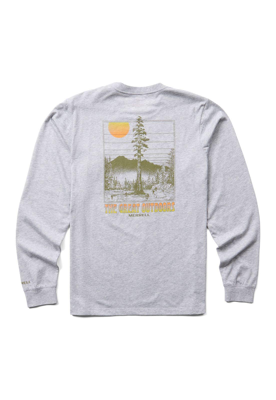 Polera Hombre Great Outdoors Gris-1