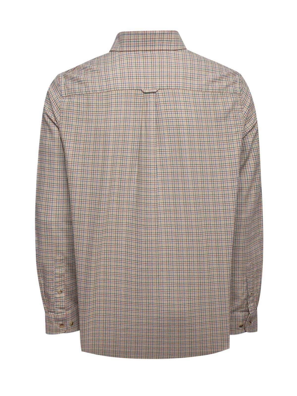 Camisa Algodón Orgánico Hombre Viyella Beige-1