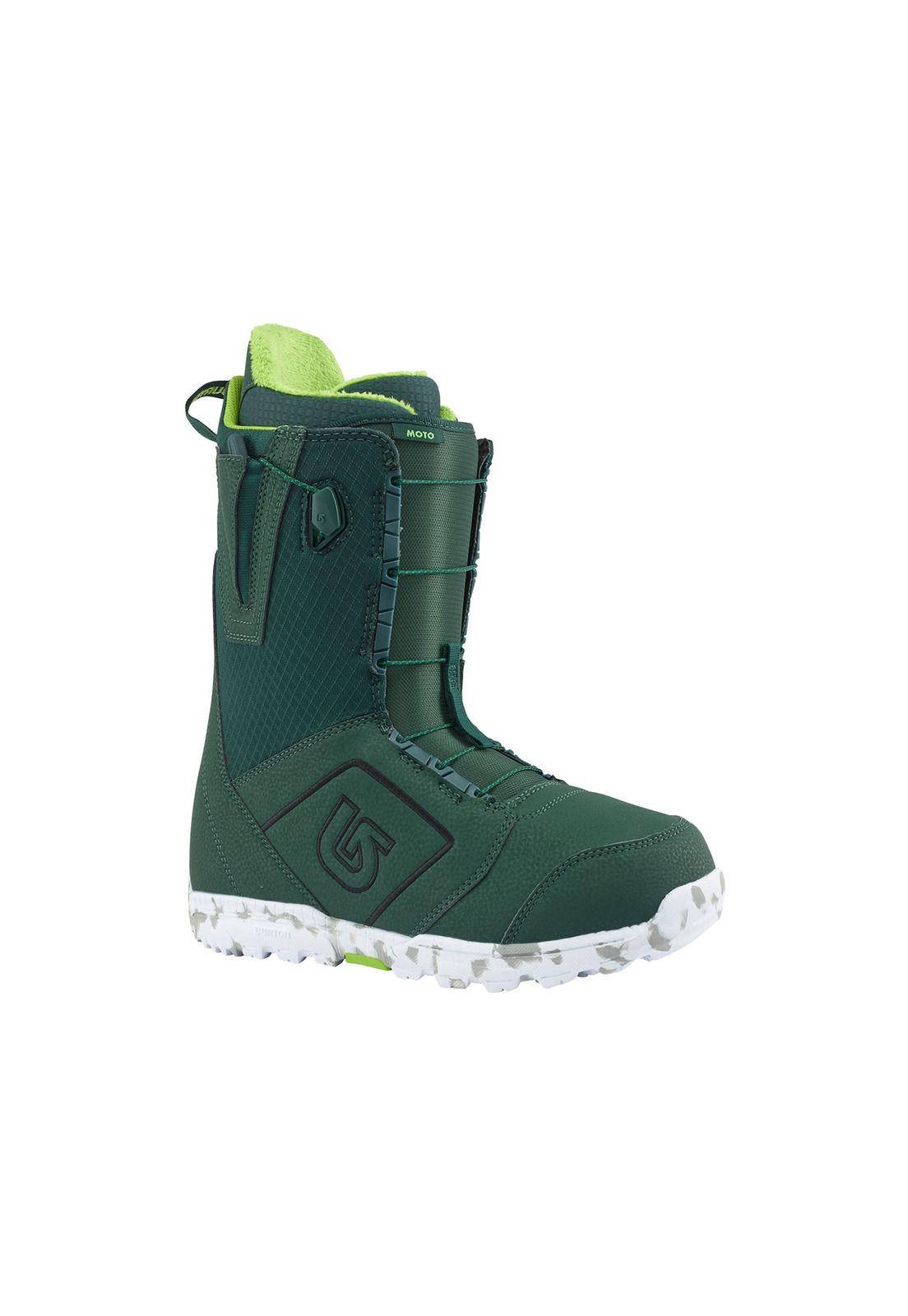 Bota De Snowboard Hombre Moto Verde Burton-0