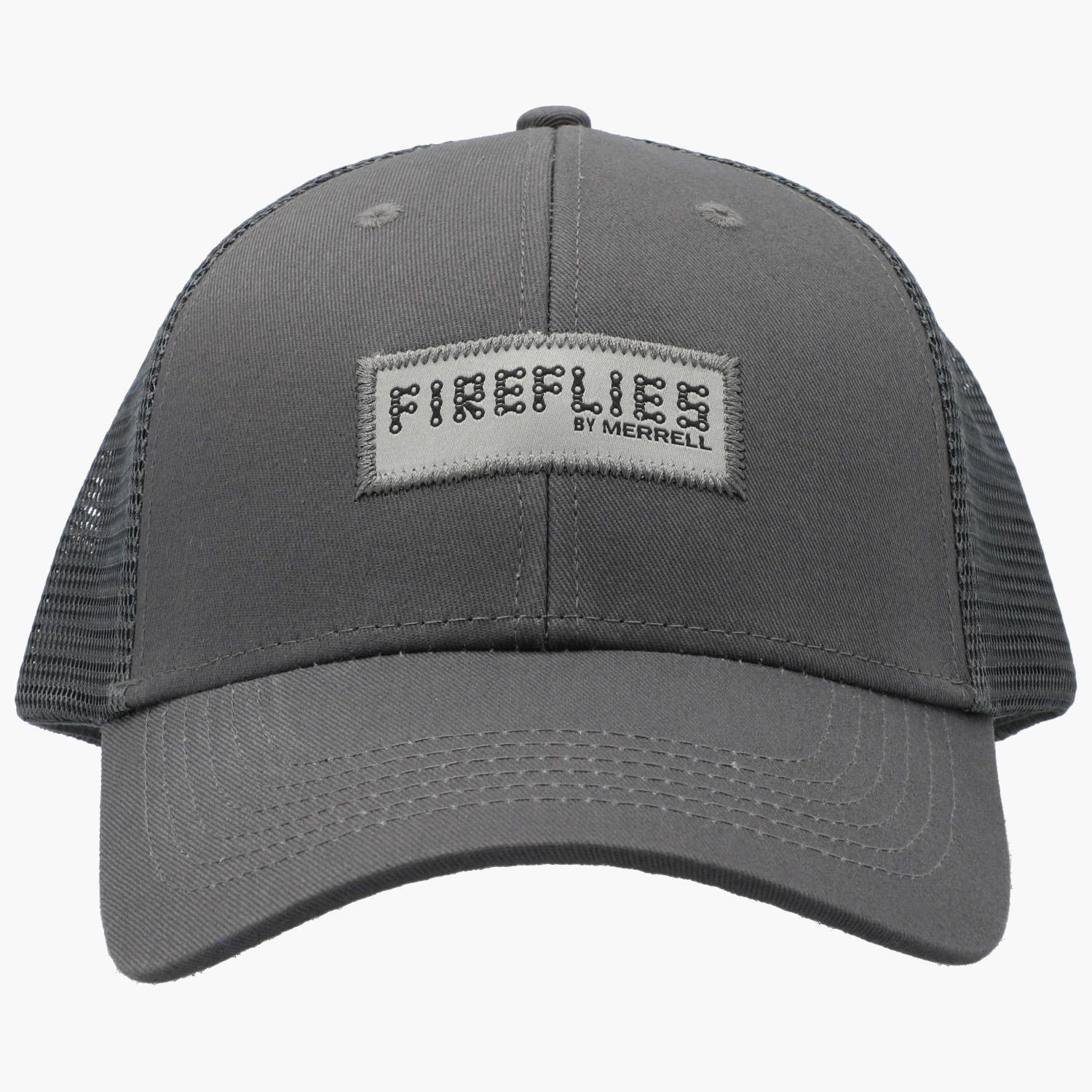 Jockey Unisex Fireflies Trucker Cap Gris-0