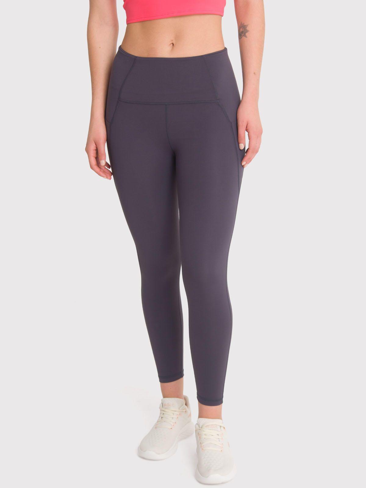 Calza deportiva 7/8 Mujer Ankle Shelly Acero-0