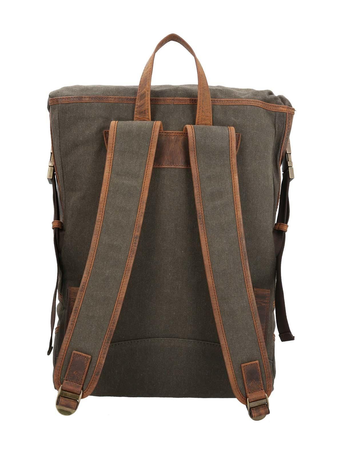 Mochila Wax Hombre Wx Whitfield Back Oliva-2