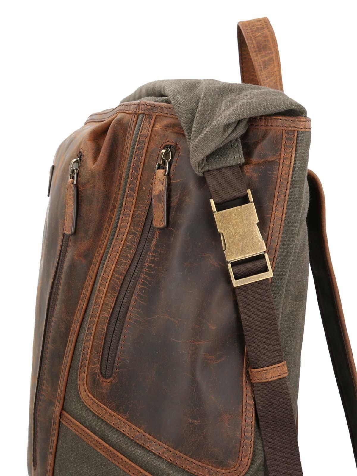 Mochila Wax Hombre Wx Whitfield Back Oliva-3