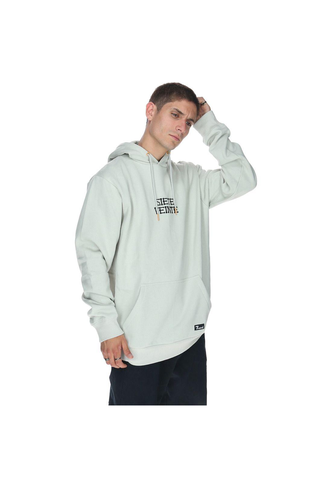 Polerón Hombre Sietebones Gris-5