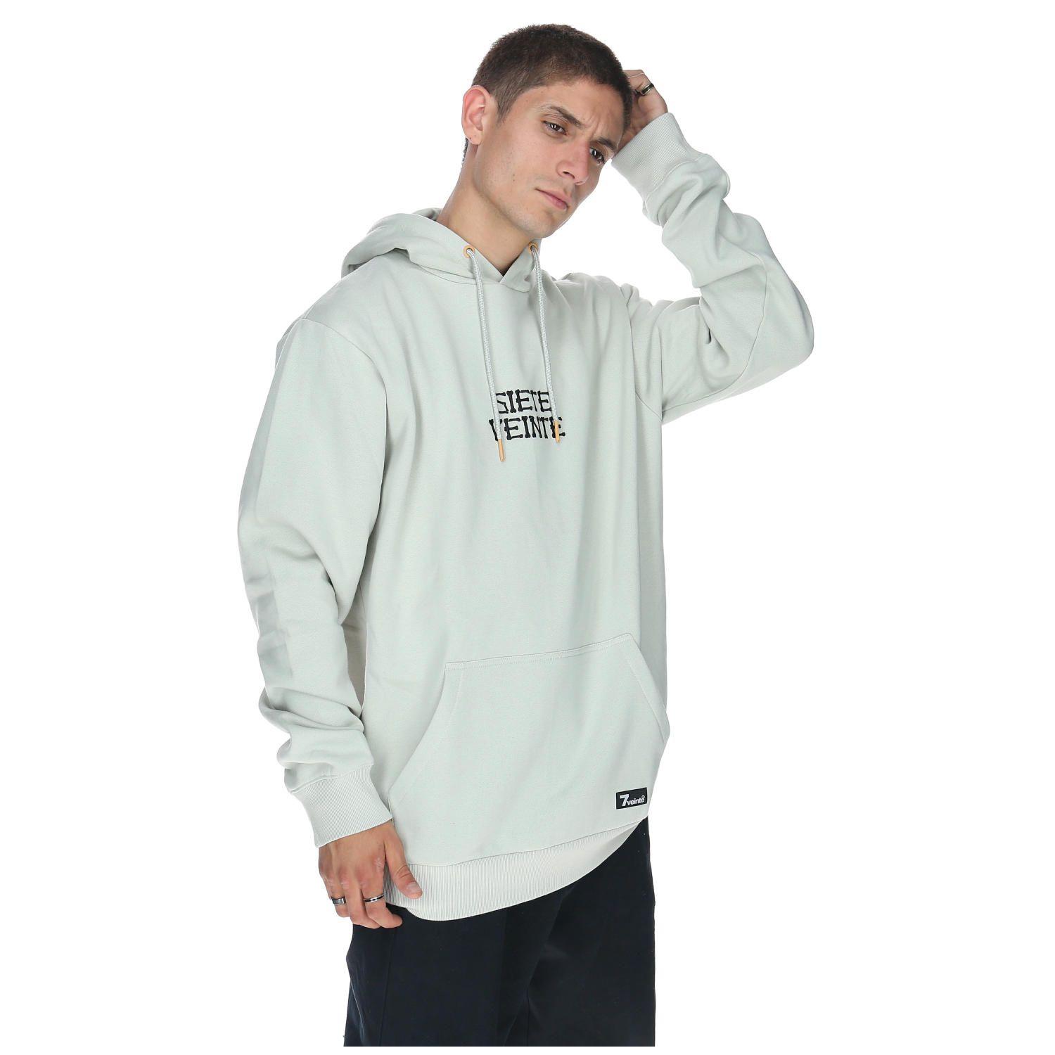 Polerón Hombre Sietebones Gris-5