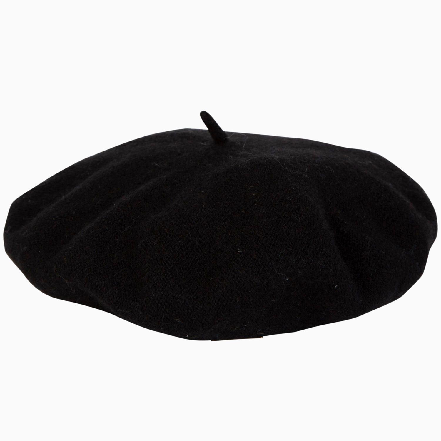 Gorro Mujer Bonjour Negro-0