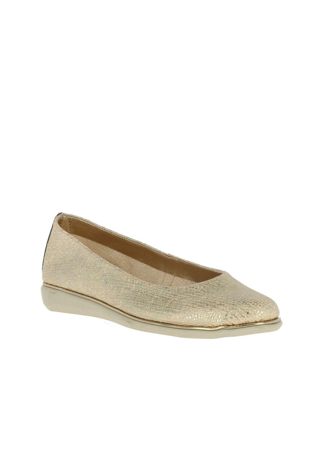 Ballerina Cuero Rise Dorado-0