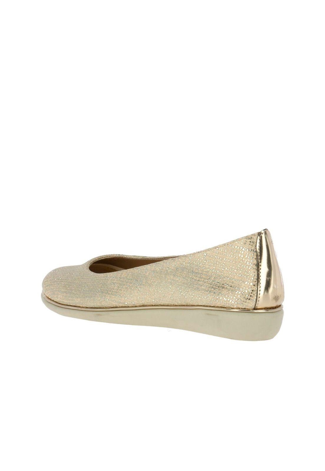 Ballerina Cuero Rise Dorado-4