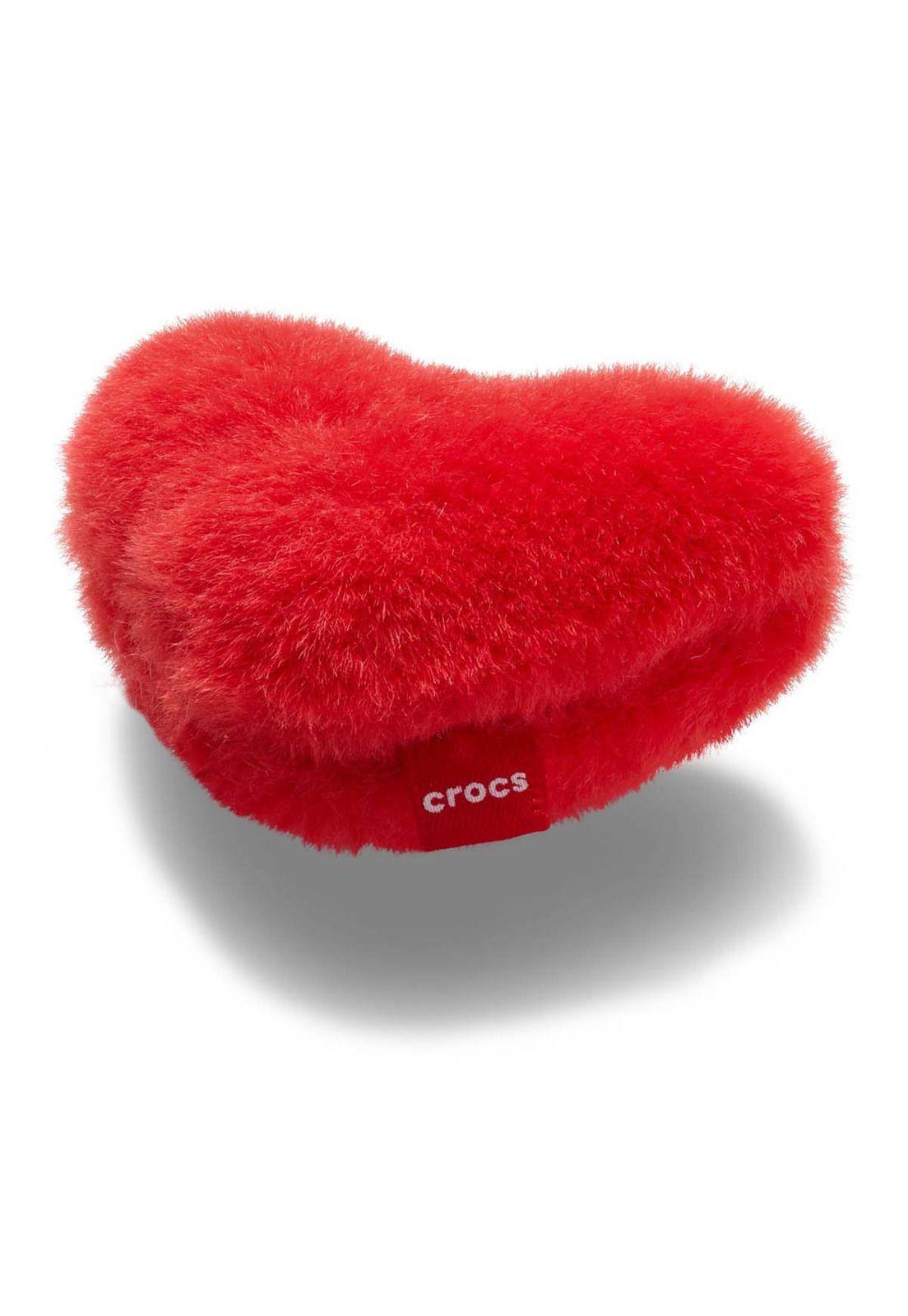 Jibbitz Corazón Borroso Rojo-2