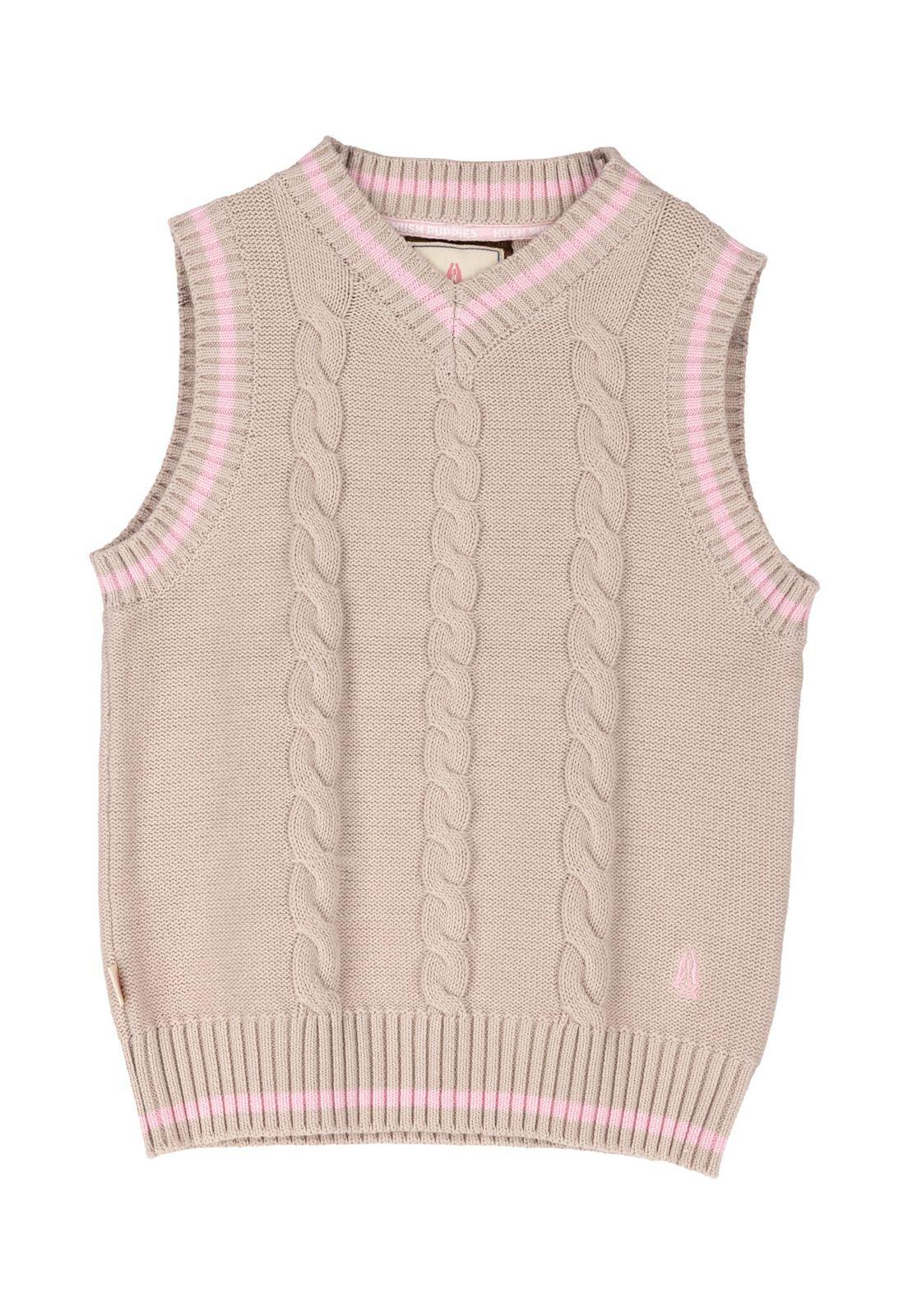 Chaleco Niña Rocio Beige-0