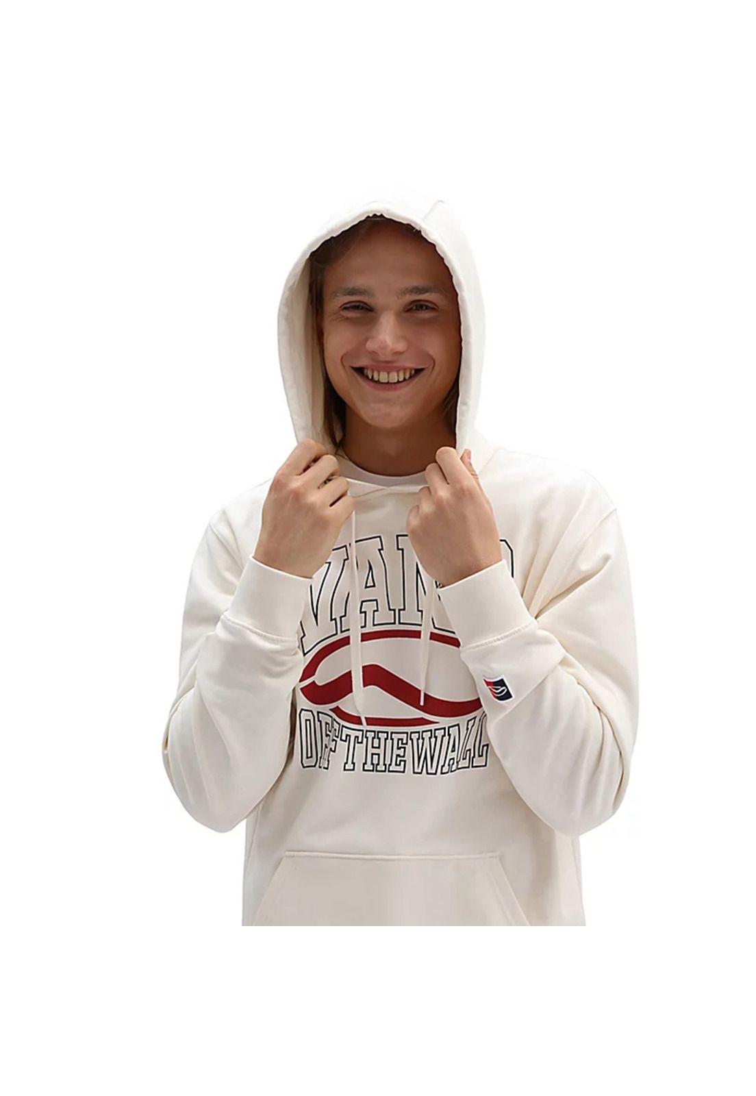 Polerón Hombre Classic Sport Po Antique White-3