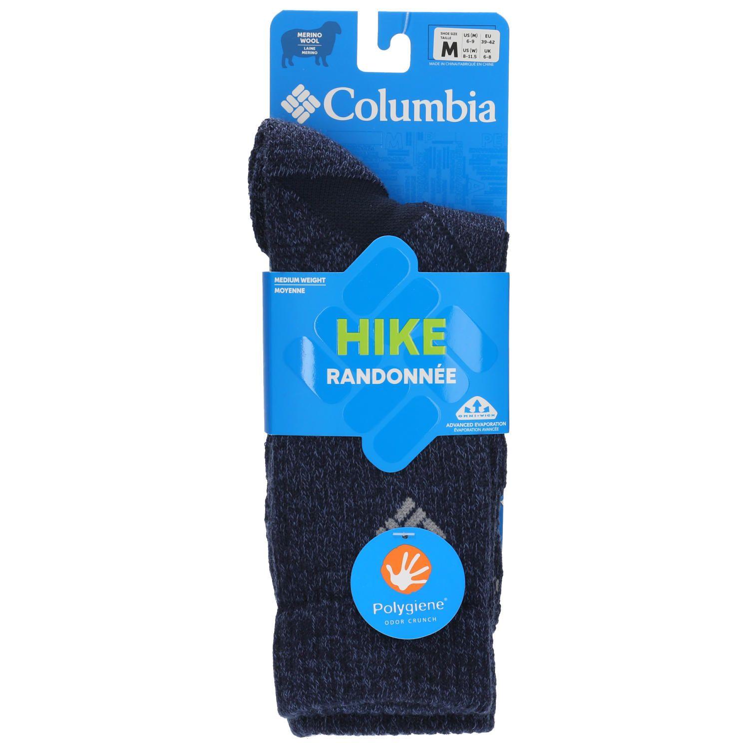 Calcetin Unisex Hike Crew Med Weight Azul-0
