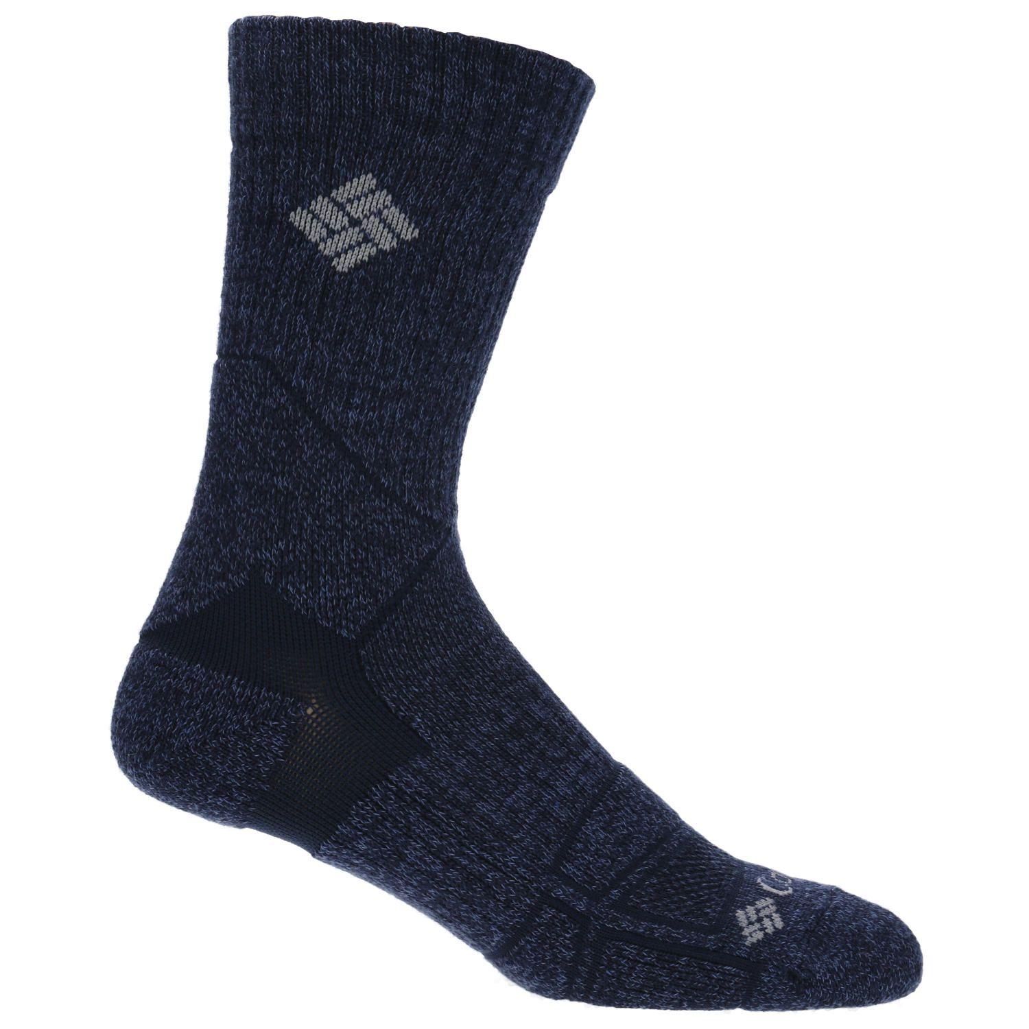 Calcetin Unisex Hike Crew Med Weight Azul-1