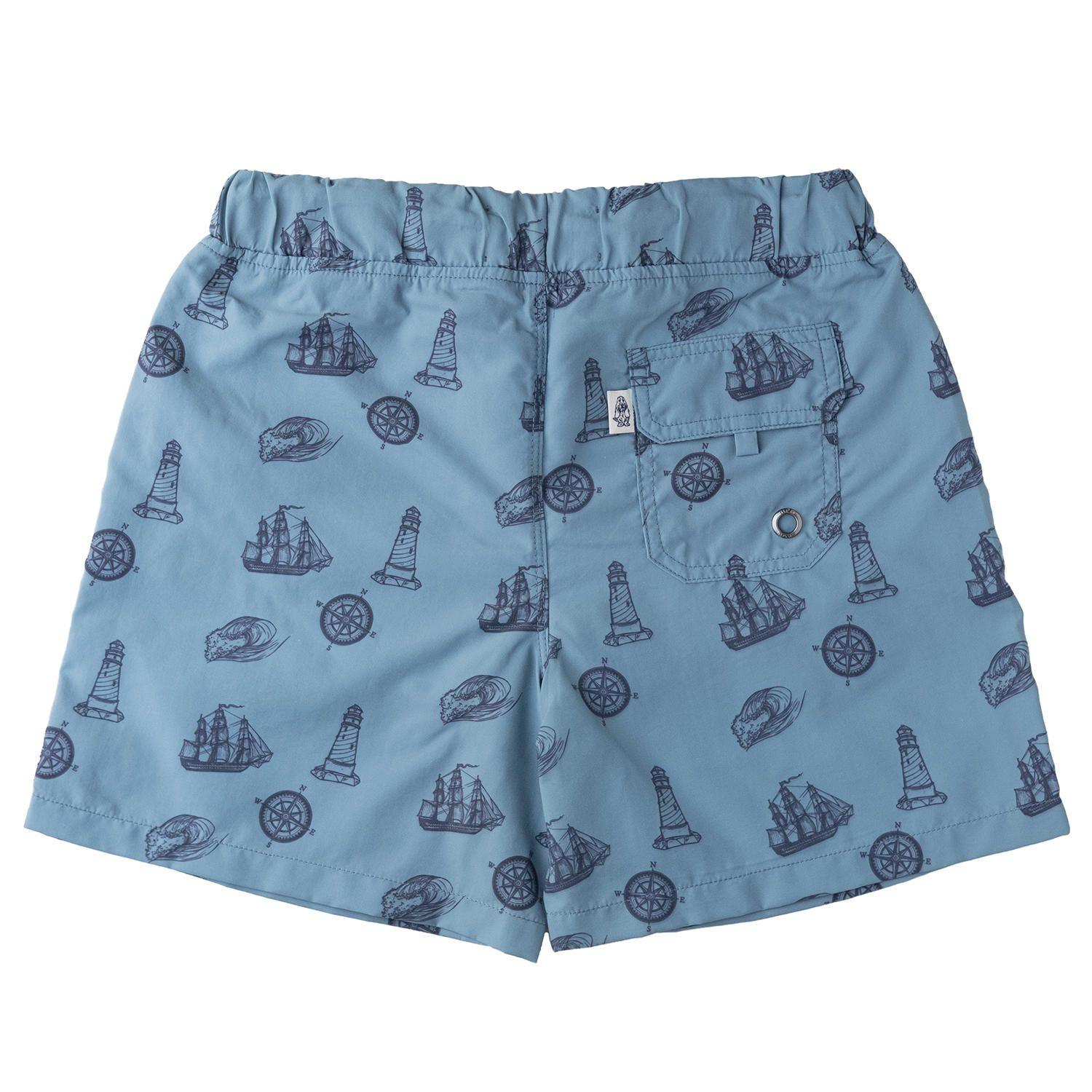 Trajebaño Popeye Niño Nylon Verde-1