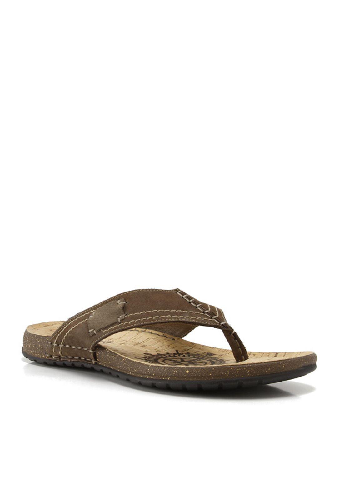 Sandalia Cuero Patch I Café Hombre Rockford-0