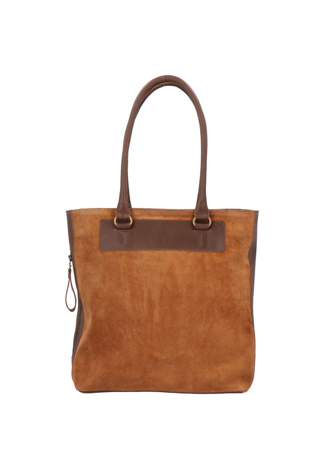 Cartera Cuero Amatista Tote Café Mujer-0