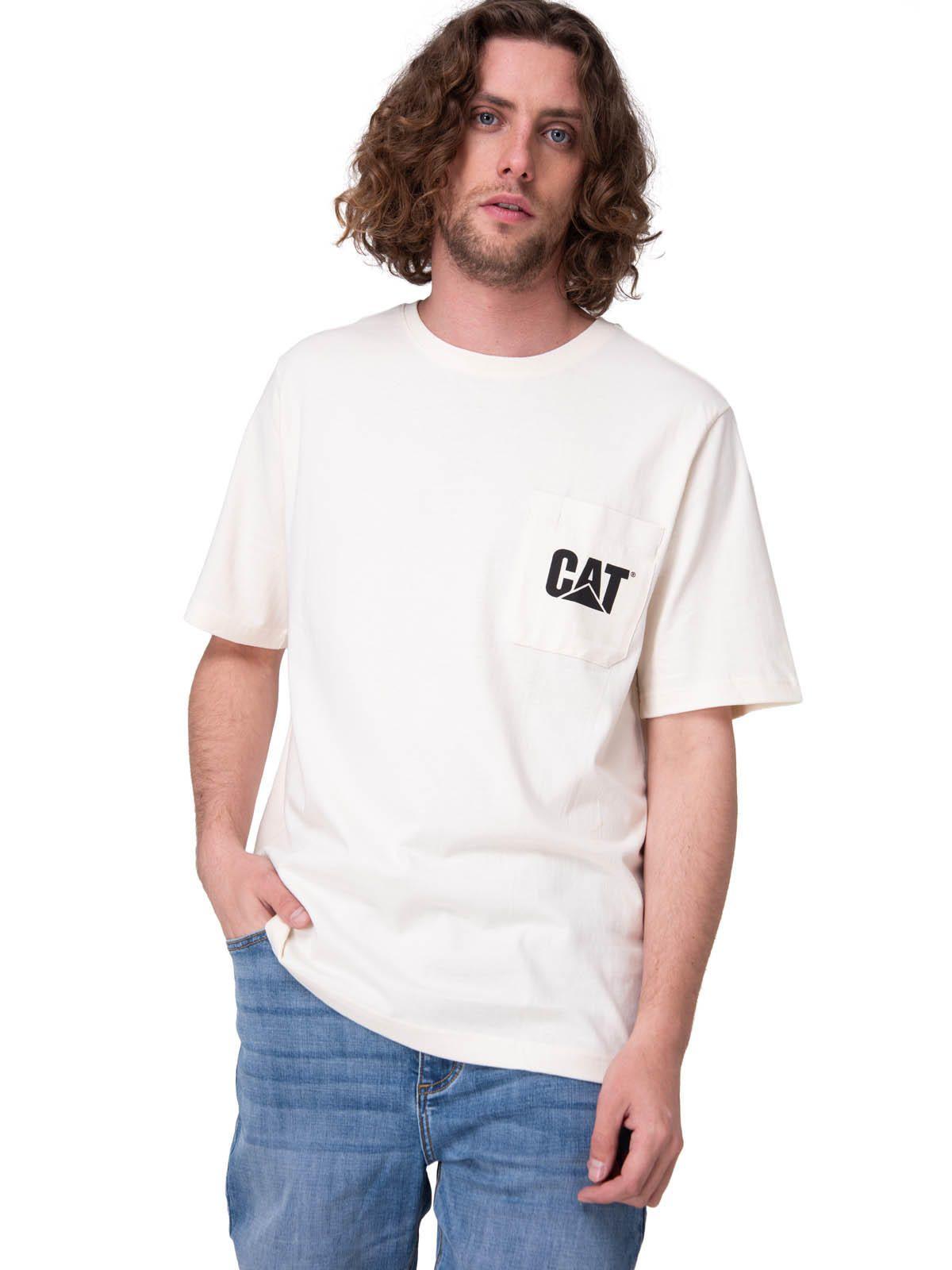 Polera Manga Corta Hombre Tough Cut Graphic Po Blanco-0