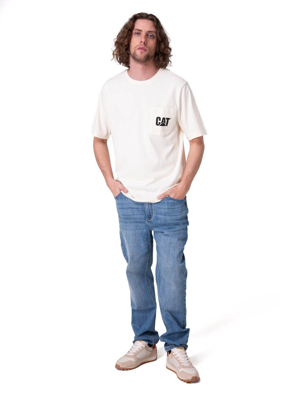Polera Manga Corta Hombre Tough Cut Graphic Po Blanco-4