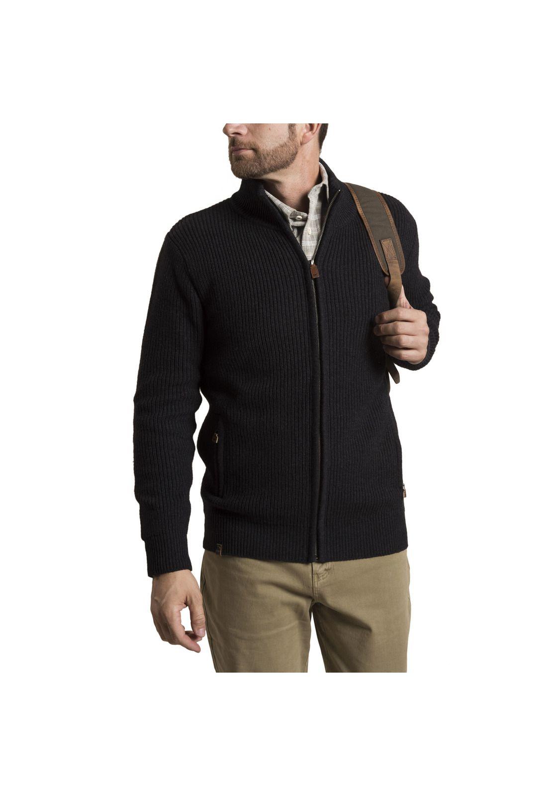 Cardigan Rib Rockford Gris-0