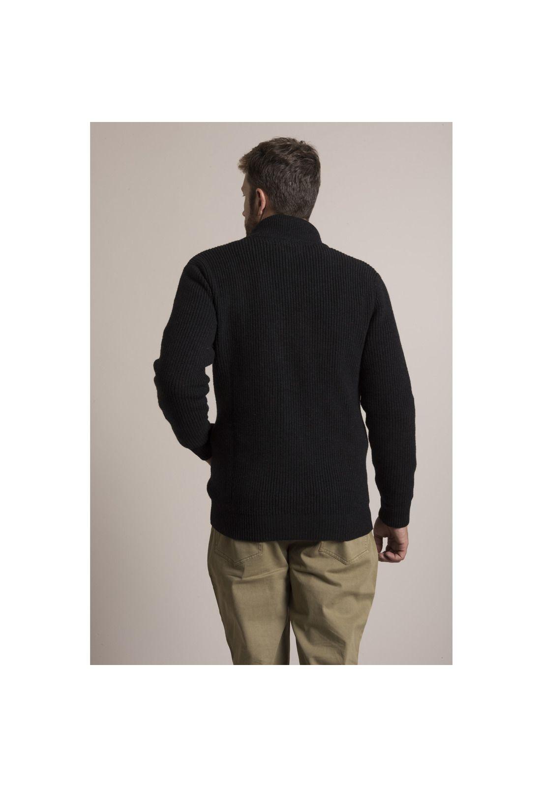 Cardigan Rib Rockford Gris-3