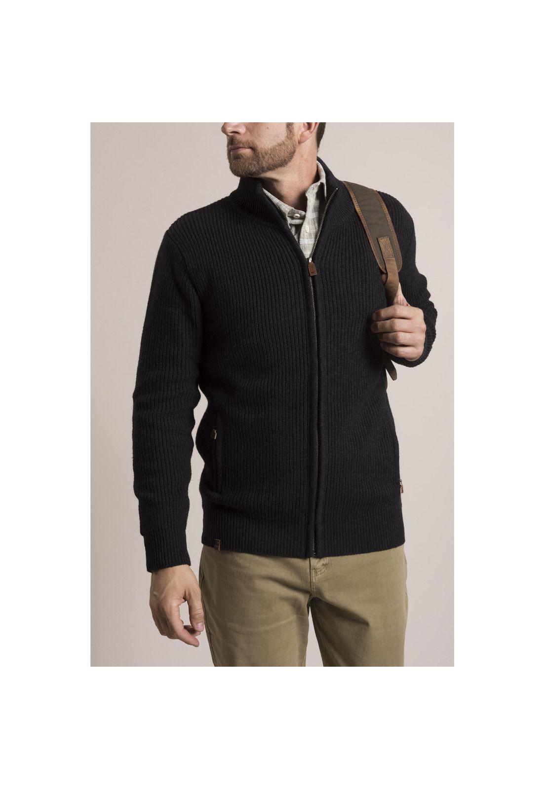 Cardigan Rib Rockford Gris-4