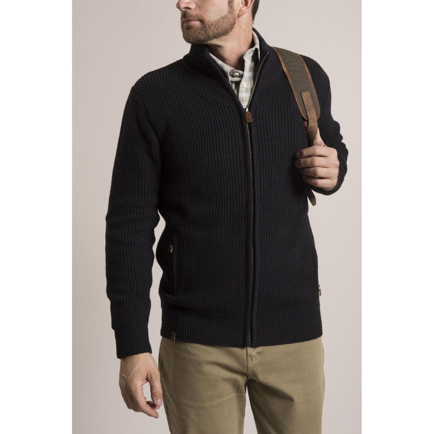 Cardigan Rib Rockford Gris-4