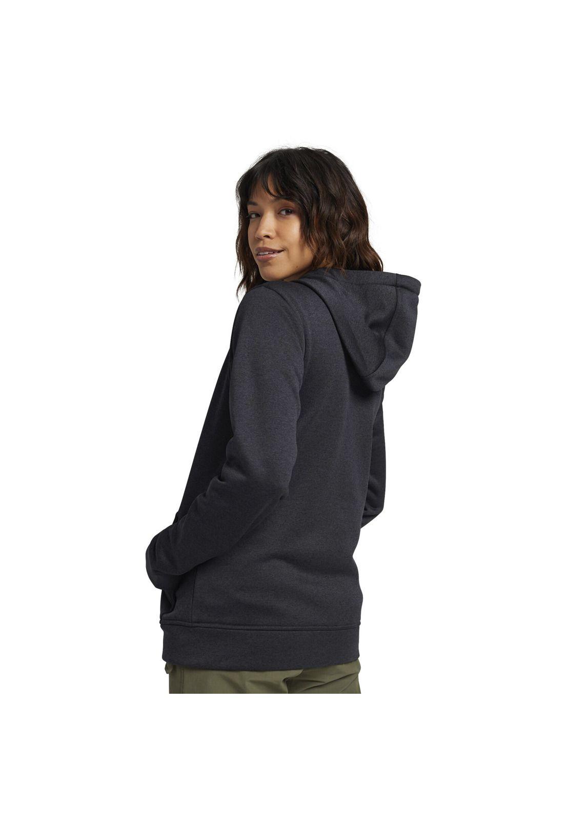 Polerón Mujer Oak Full-Zip Negro-2