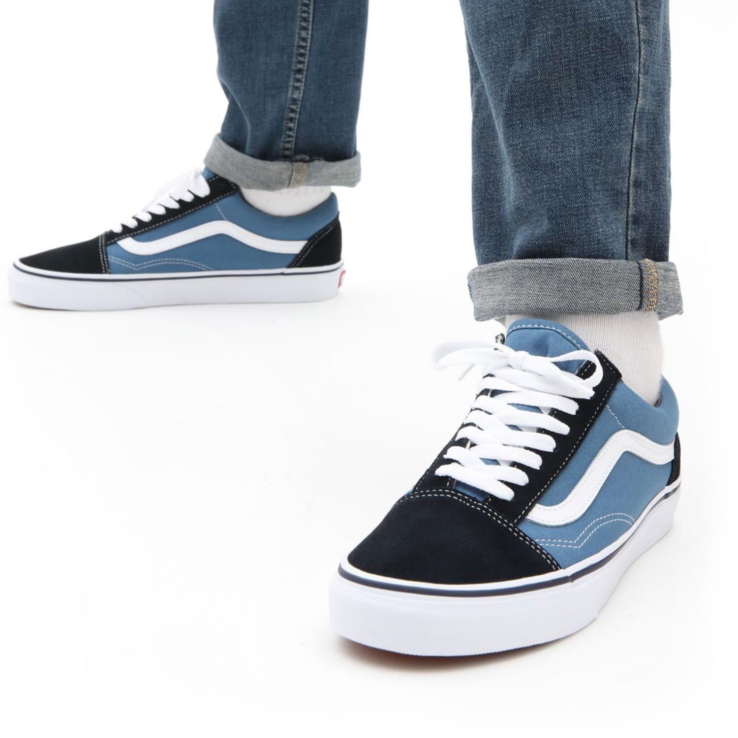 Zapatilla Urbana Ua Old Skool Navy Azul-7