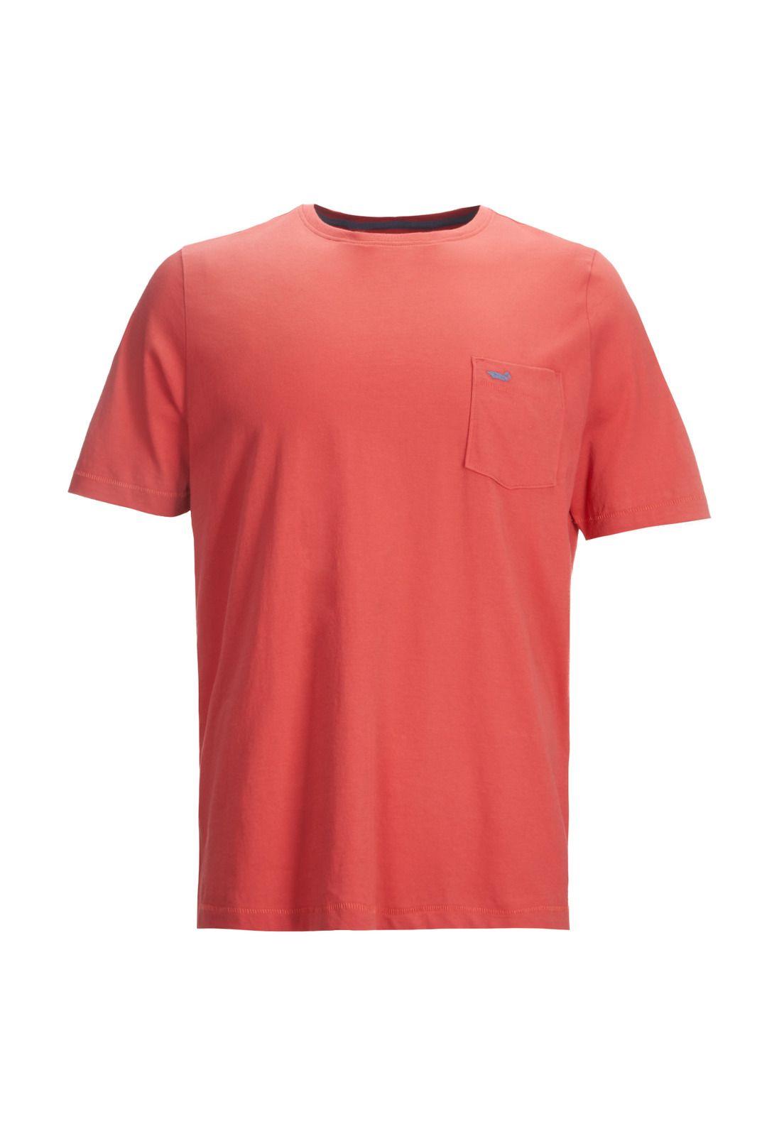 Polera M/C Hombre Organpoc Naranja-0