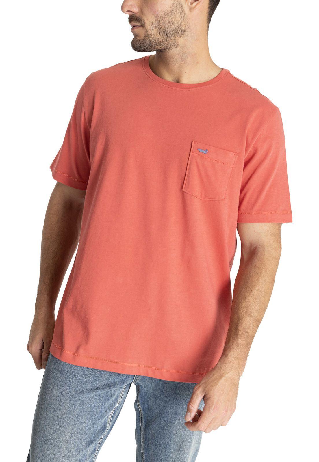 Polera M/C Hombre Organpoc Naranja-4