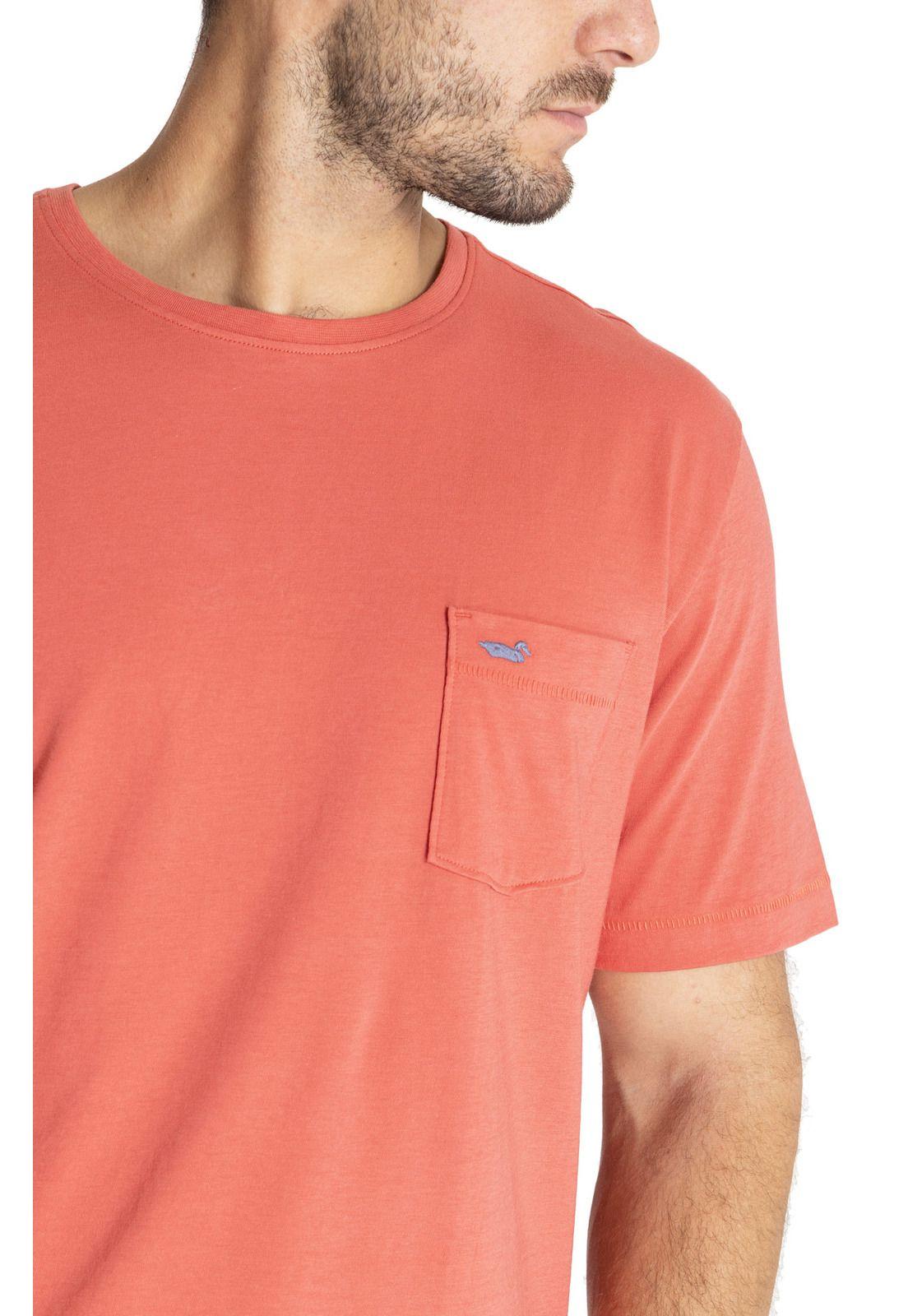 Polera M/C Hombre Organpoc Naranja-6