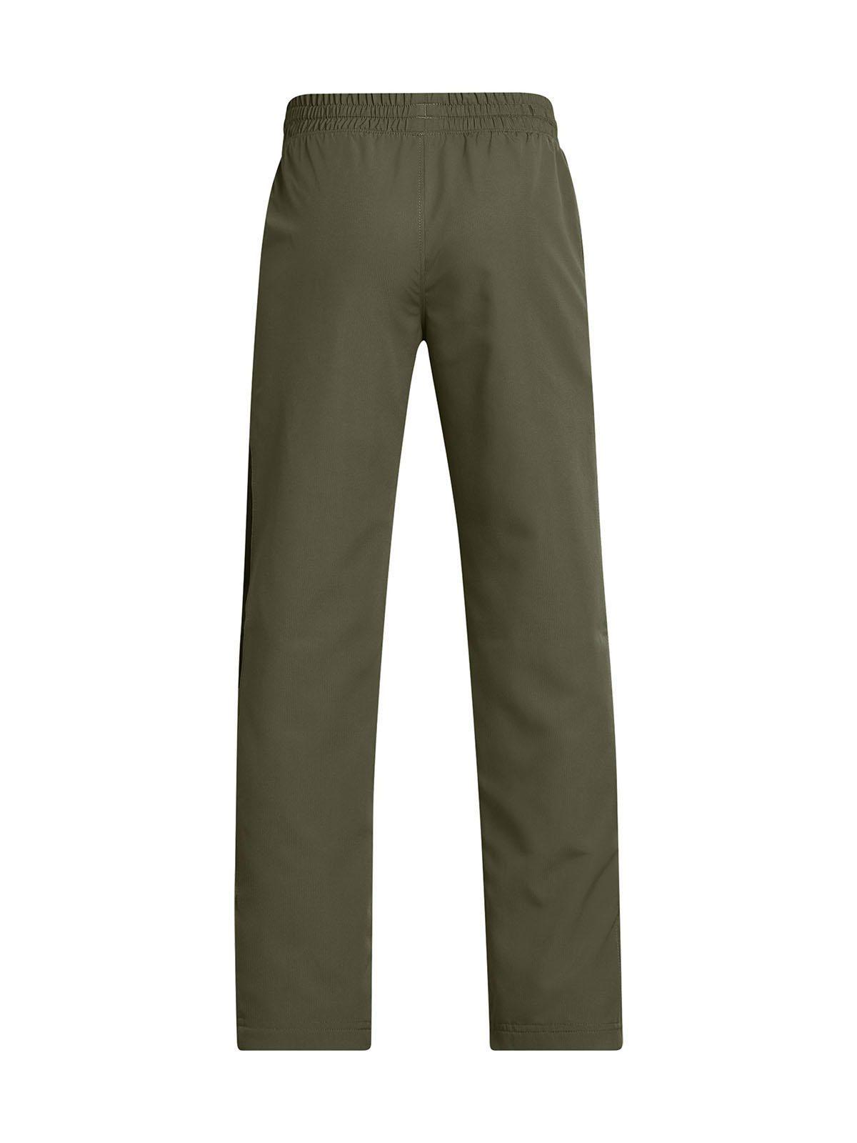 Pantalón Ua Rival Woven Verde Para Niño-1