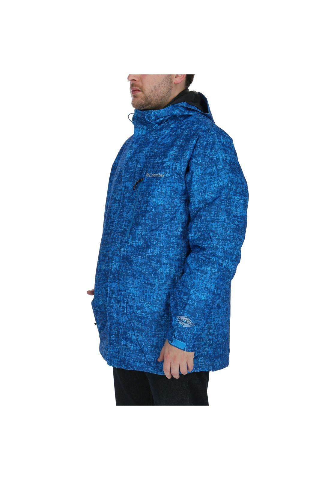 Parka Hombre Whirlibirth Iii Inte Polyester Azul-2