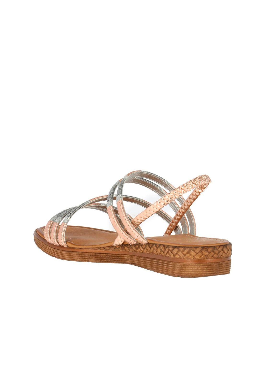 Sandalia  Vesuvio Rosa-4