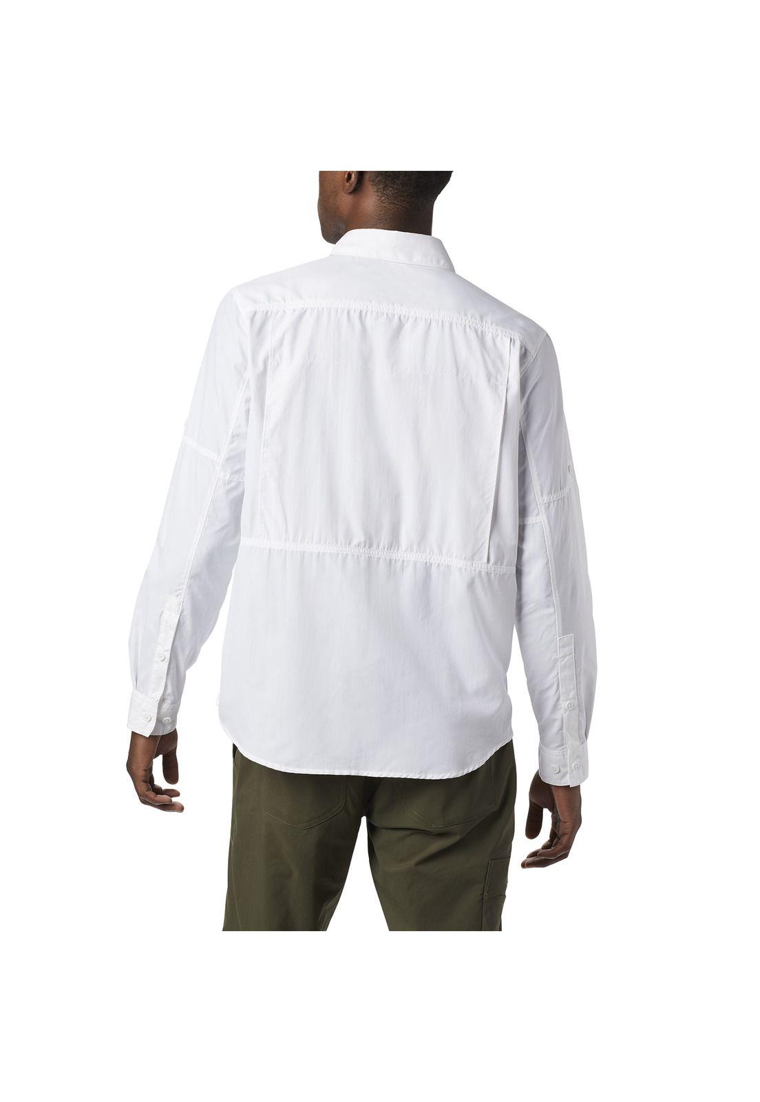 Camisa Hombre Silver Ridge 2 Long Blanco-1