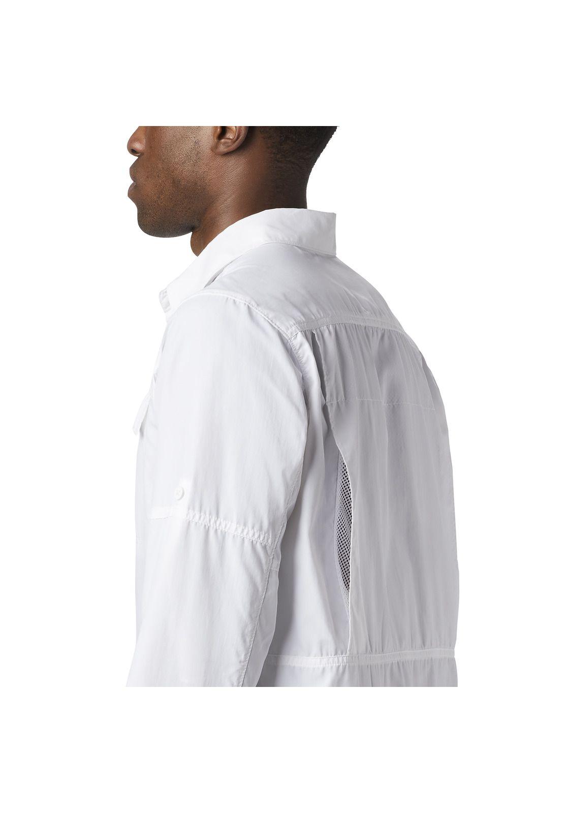 Camisa Hombre Silver Ridge 2 Long Blanco-4