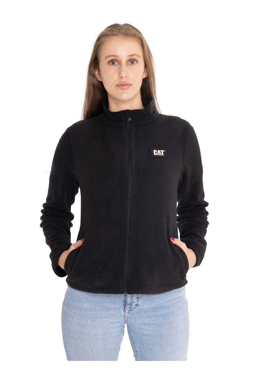 Polar Mujer Microfleece Full Zip Negro-3