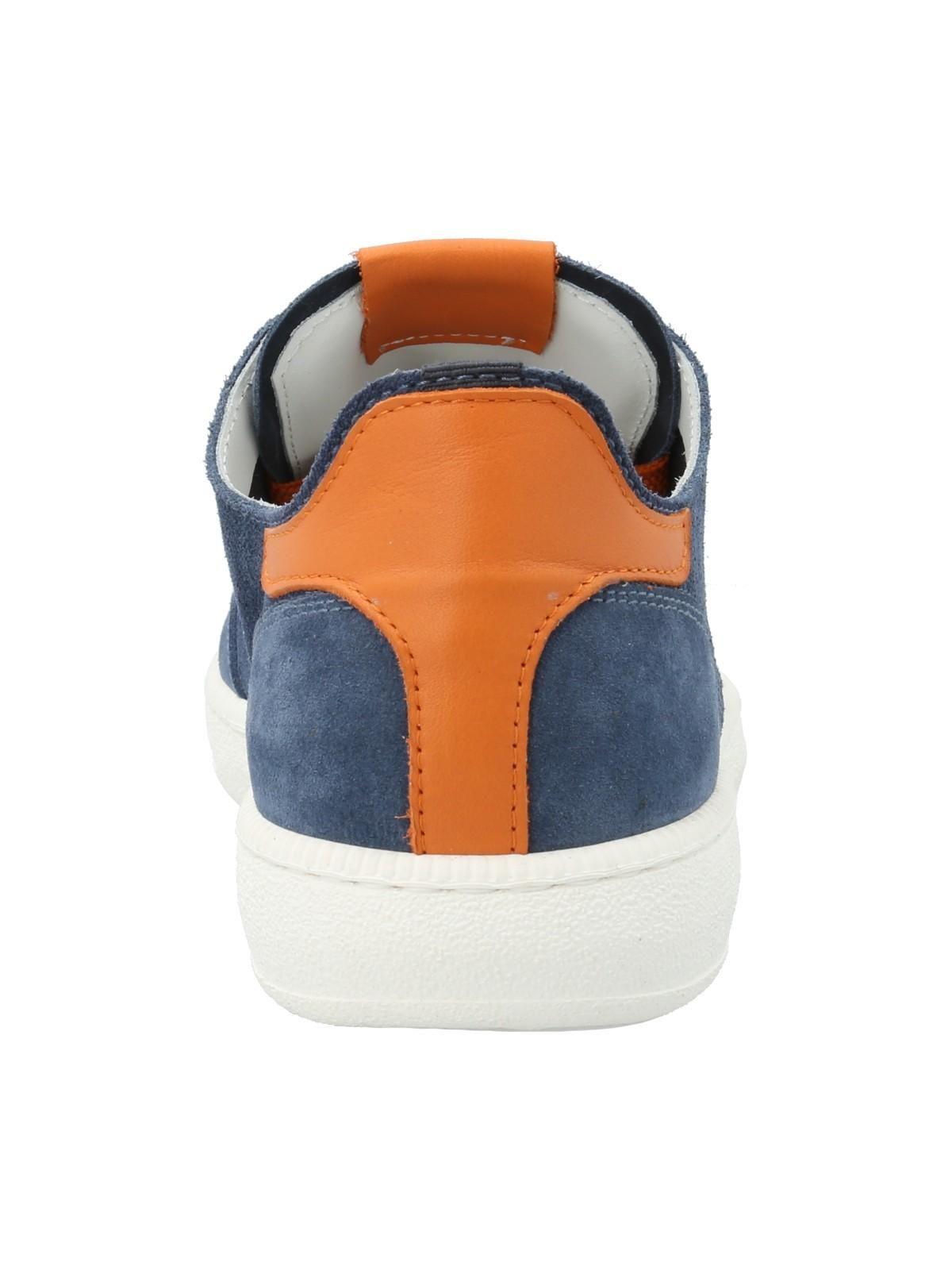 Zapatilla Cuero Hombre Xavi Azul-6