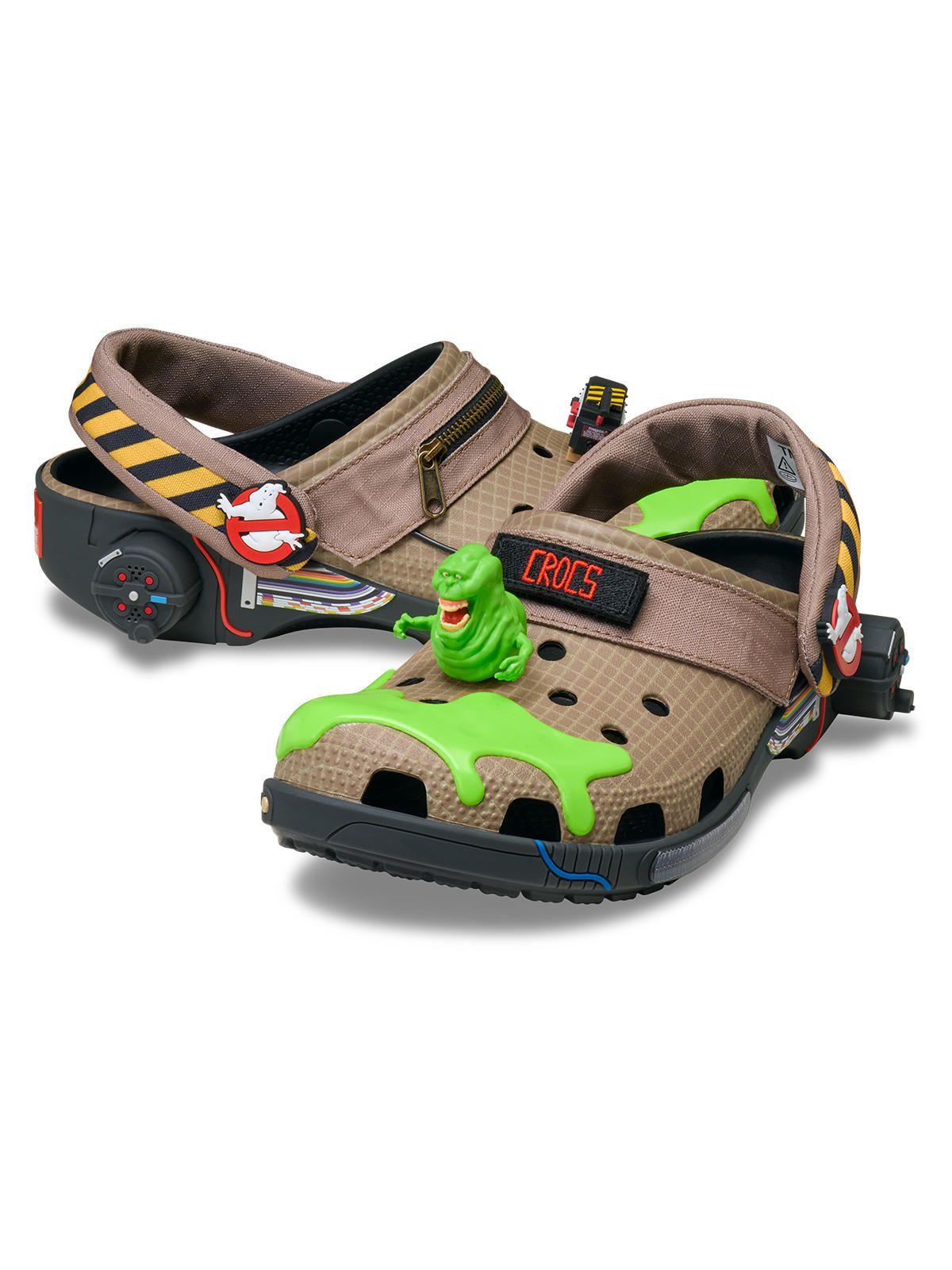 Zueco Crocs Hombre Casa Fantasmas Clog Café-3