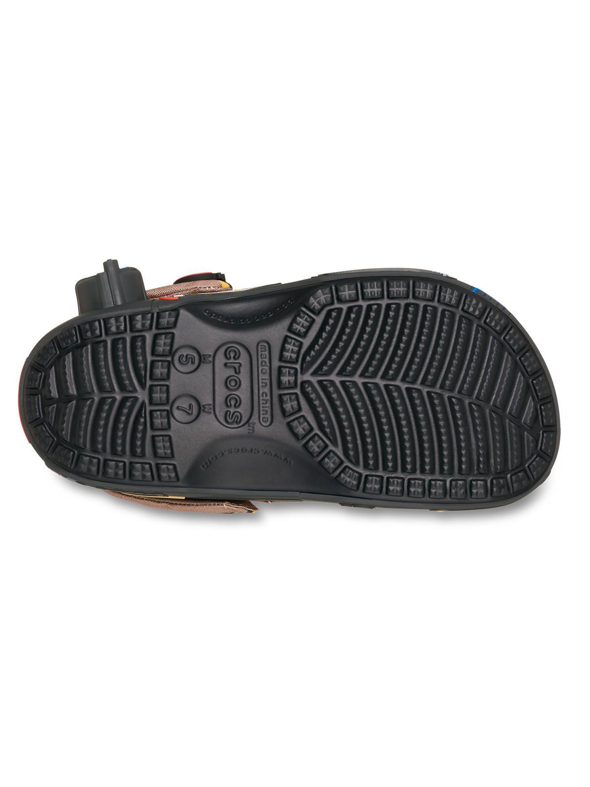 Zueco Crocs Hombre Casa Fantasmas Clog Café-6