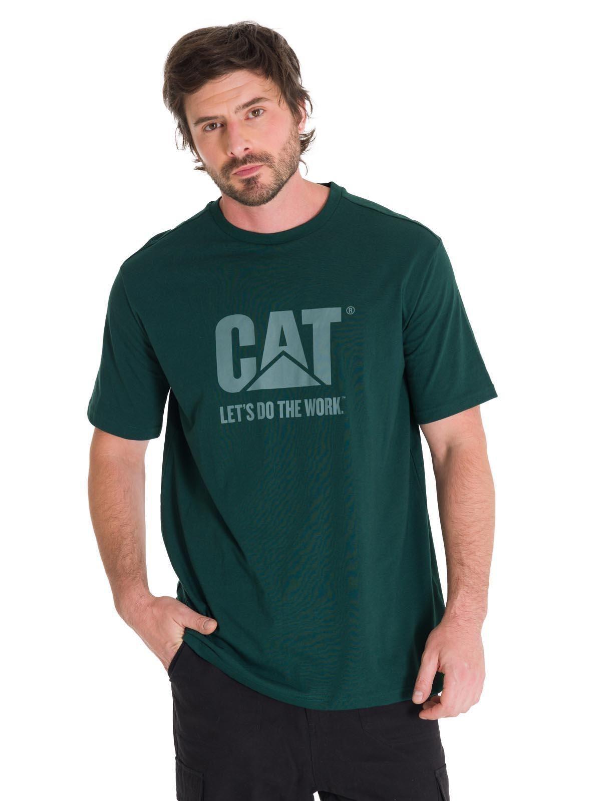 Polera Casual Do The Work Unisex Verde Oscura-1