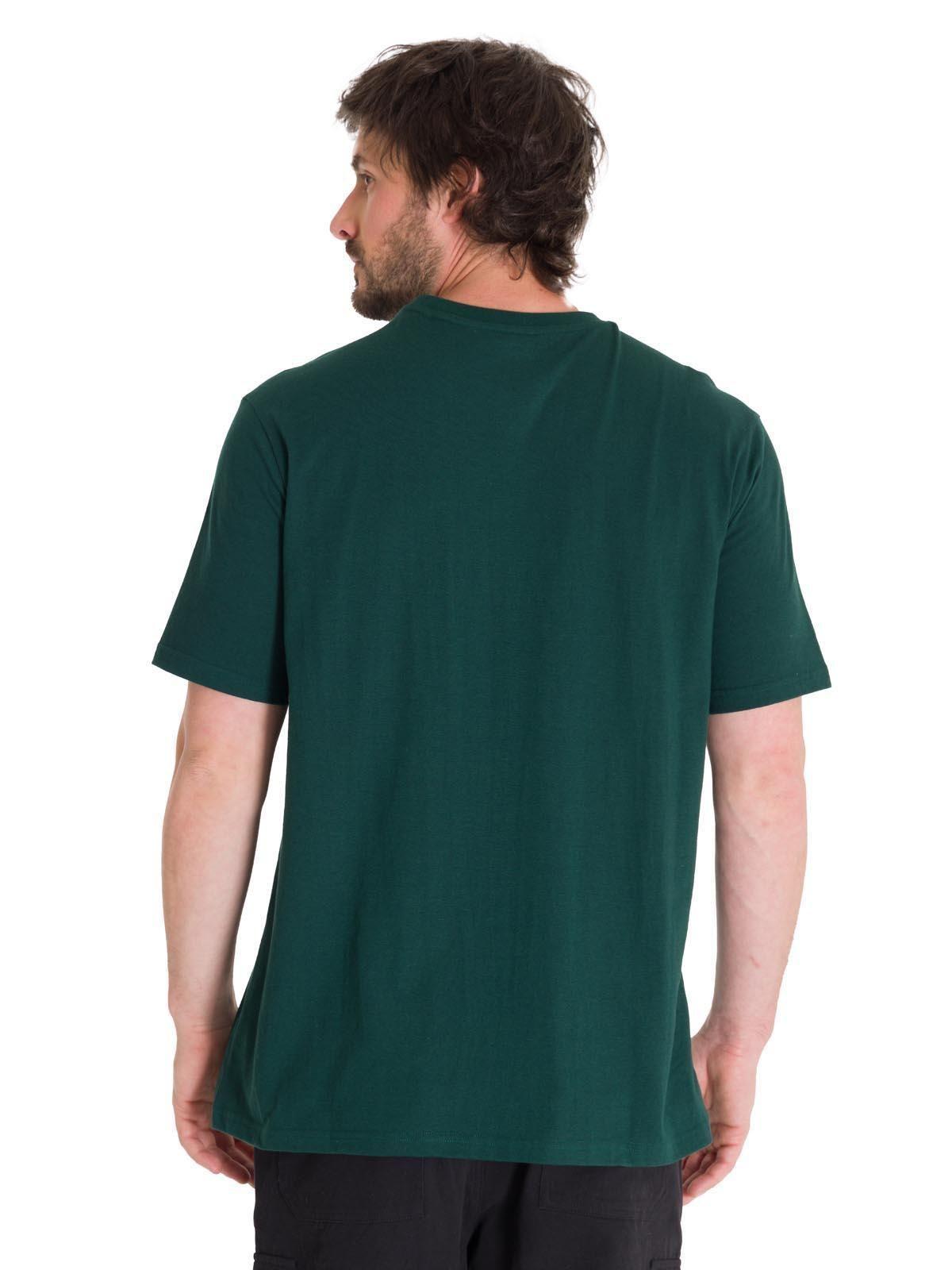 Polera Casual Do The Work Unisex Verde Oscura-3