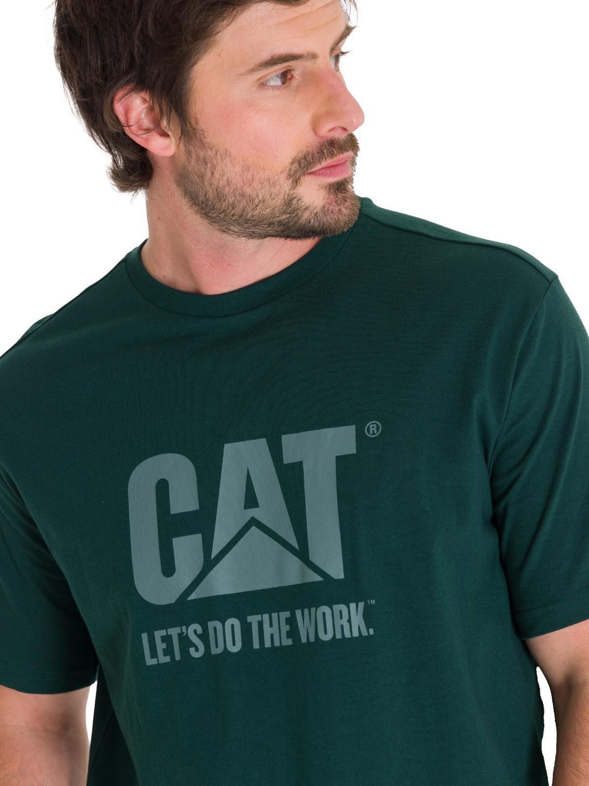 Polera Casual Do The Work Unisex Verde Oscura-4