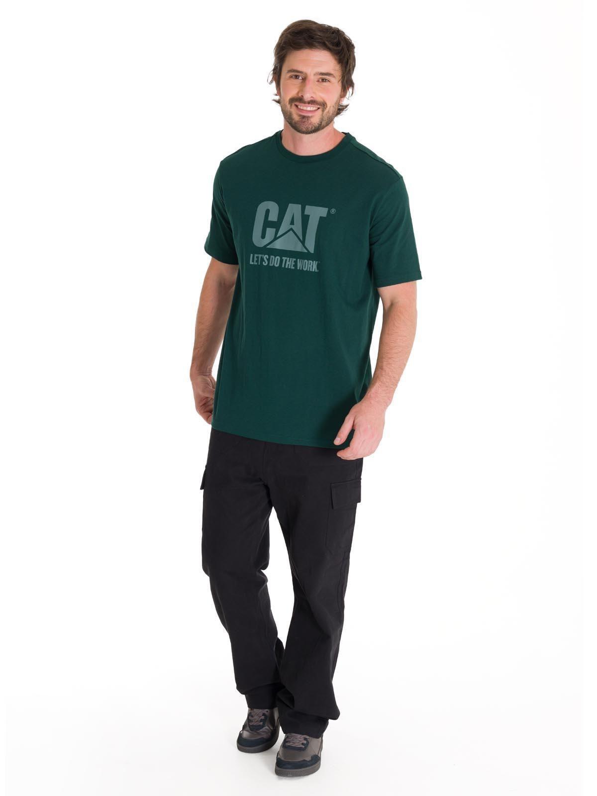 Polera Casual Do The Work Unisex Verde Oscura-5
