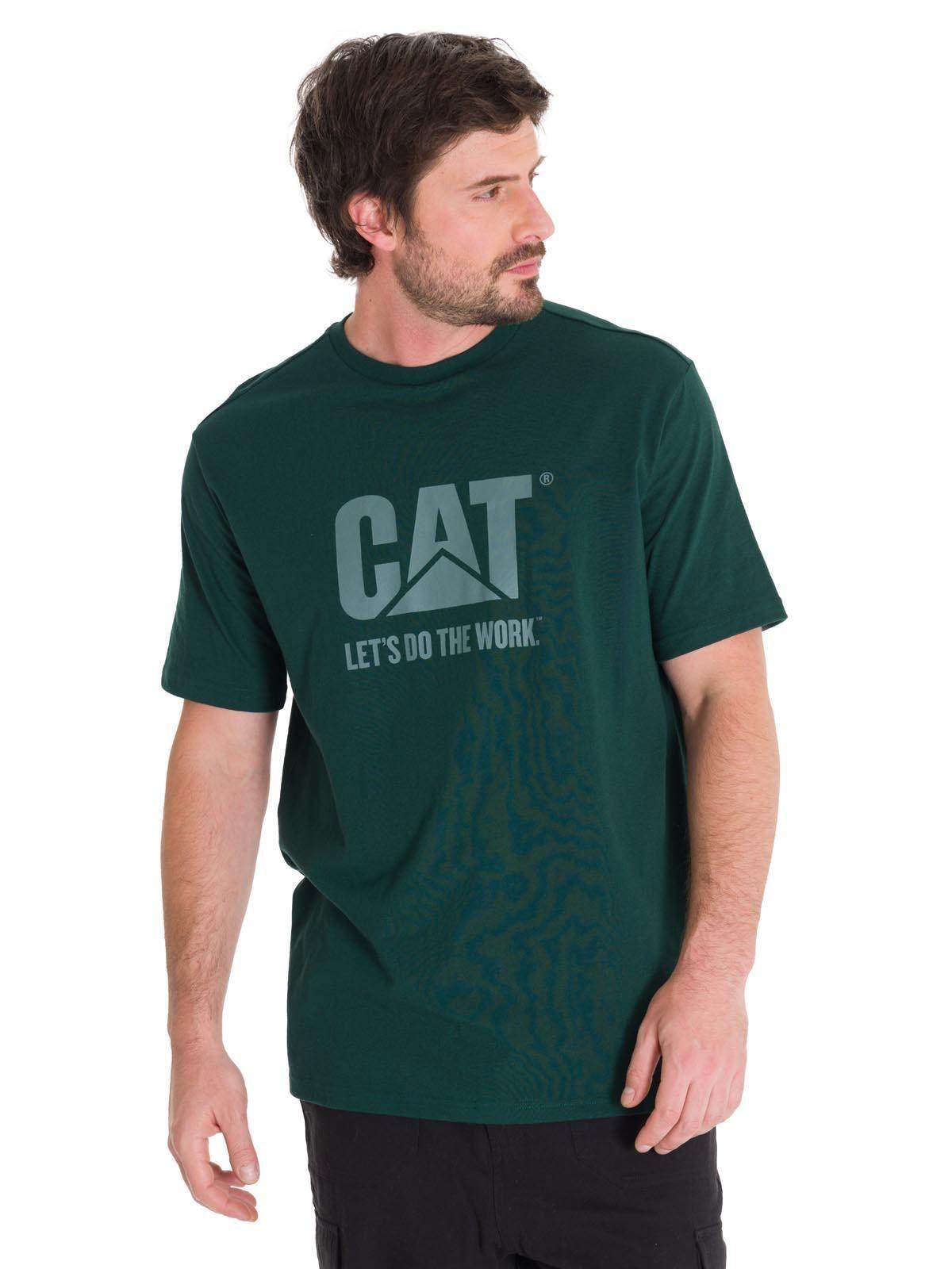 Polera Casual Do The Work Unisex Verde Oscura-0