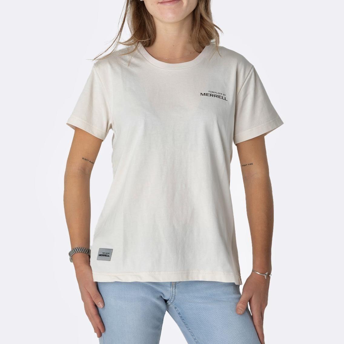Polera Mujer Fireflies Crema-0