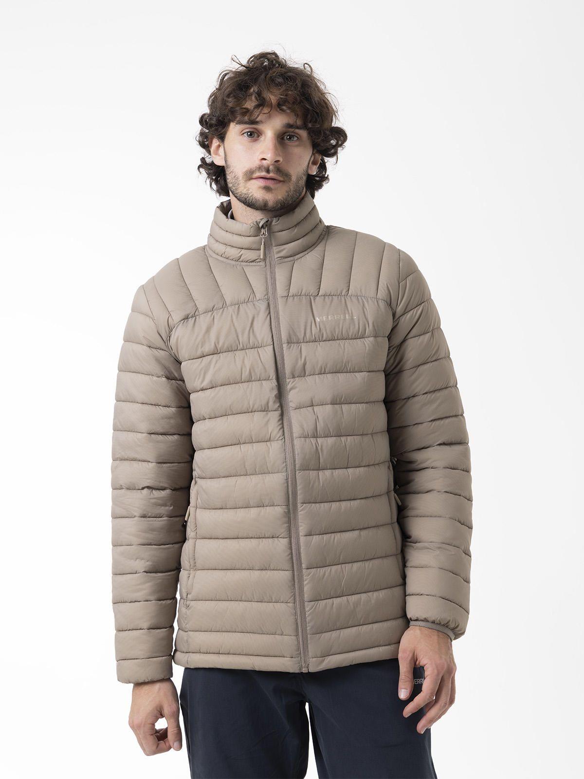Parka Hombre Core Quilted Beige-3
